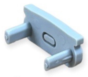 DFP-SEC, silicone profile accessory -Vented End Cap