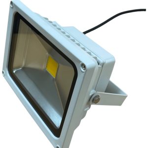 Traditional 10W – Shatter Resist white bodied Floodlight